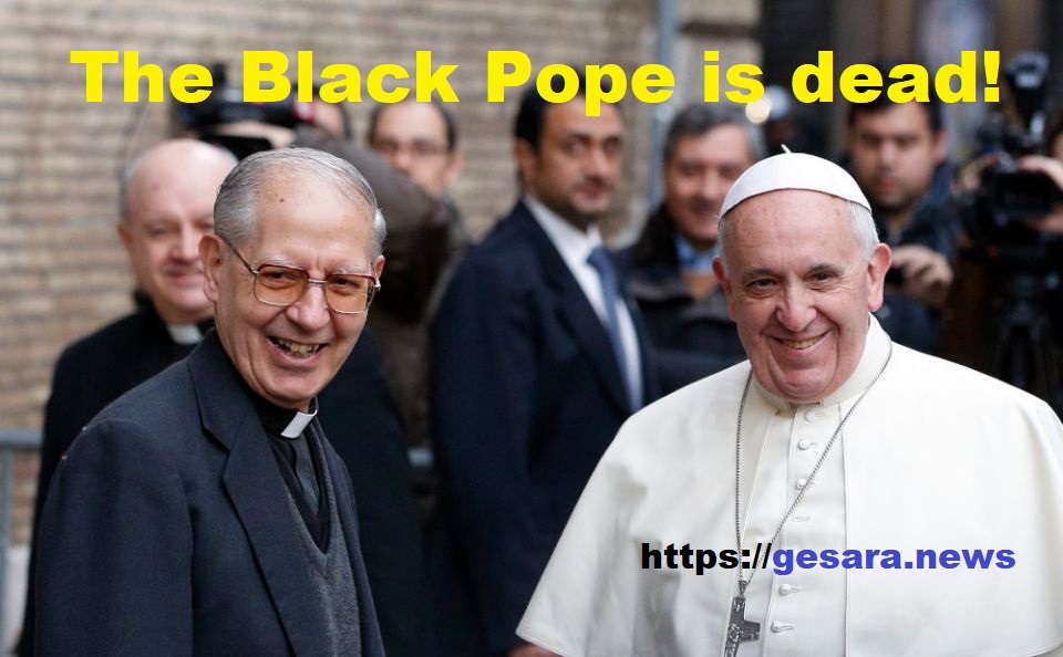The Black Pope is dead! Adolfo Nicolas, former superior general of